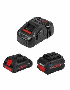 Power Set BOSCH (1 x 18V 4,0 Ah ProCORE + 1 x 18V 8,0 Ah ProCORE + GAL1880CV)