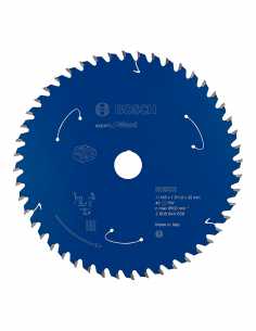 Disco de sierra circular BOSCH Expert for Wood - Ø 165 x 20 mm - 48 dientes (2 608 644 509)
