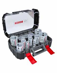 Set of Hole saws BOSCH Endurance for Heavy Duty - 13 pieces (2 608 594 186)