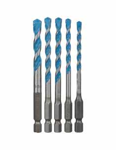 Set mit 5 Bohrer BOSCH HEX-9 MultiConstruction (2 608 589 530)