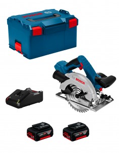 Circular Saw BOSCH GKS 18V-57 (2 x 4,0 Ah + GAL 18V-40 + L-Boxx 238)