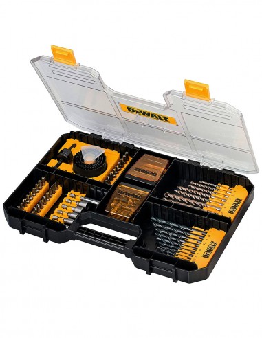 Set of 100 pieces TSTAK for drilling and screwdriving DeWALT