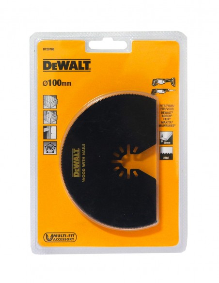 Segmentsägeblatt für Multi-Cutter DeWALT DT20708-QZ
