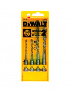 Set of 4 drill bits SDS-Plus Extreme2 DeWALT DT9700-QZ