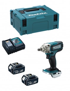 Impact Wrench MAKITA DTW190RTJ (2 x 5,0 Ah + DC18RC + MAKPAC 2)