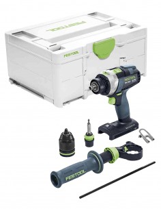 Hammer Drill FESTOOL QUADRIVE TPC 18/4 I-Basic (Body only + Systainer SYS3 M 187)