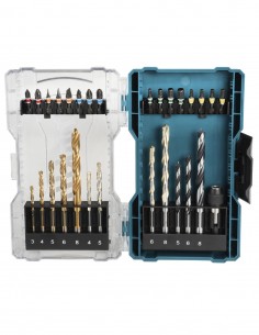Set of screwdriver bits and cylindrical drills bits MAKITA E-07054 (29 pieces)