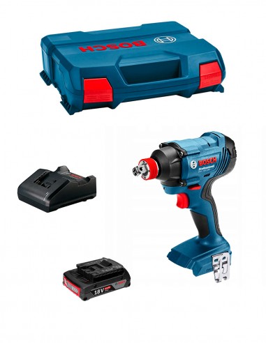 Impact Wrench BOSCH GDX 18V-180 (1 x 2,0 Ah + GAL18V-20 +