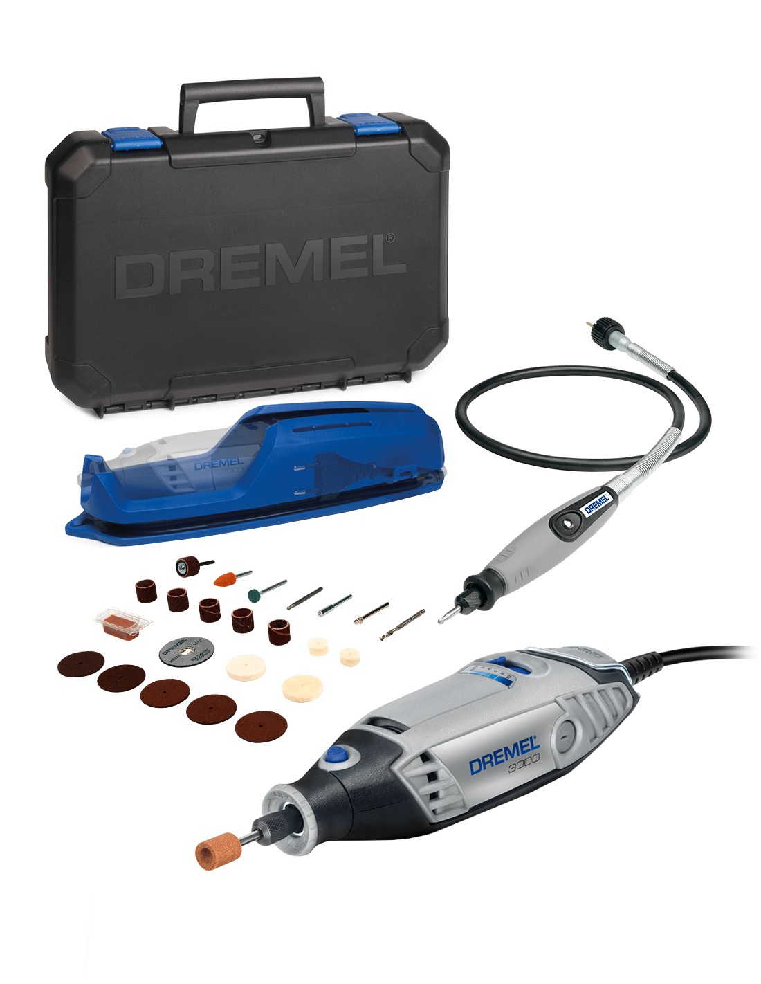 DREMEL® 3000 Herramientas con cable