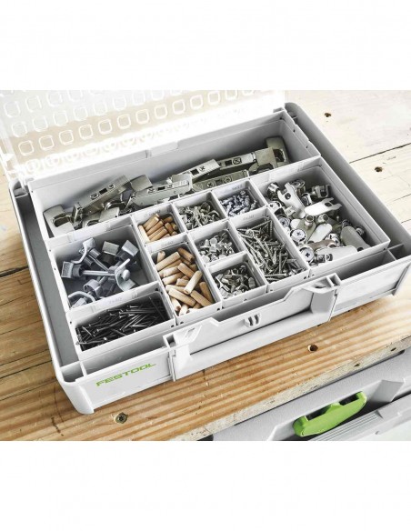 Carrying Case Organizer FESTOOL Systainer³ SYS3 ORG L 89 10xESB