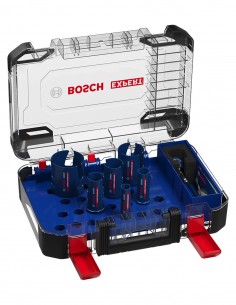 Set of hole saws BOSCH EXPERT Construction Material - 10 pieces (2 608 900 490)