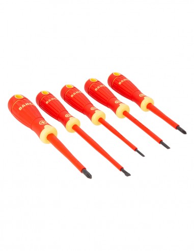 Set of 5 BahcoFit VDE insulated screwdrivers BAHCO B220.005