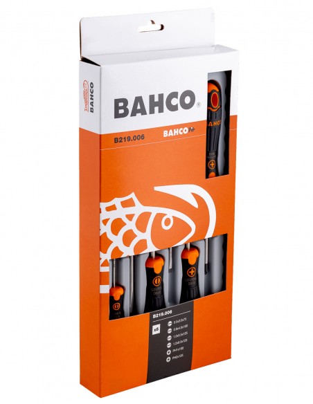 Set di 6 cacciavite BahcoFit BAHCO B219.006