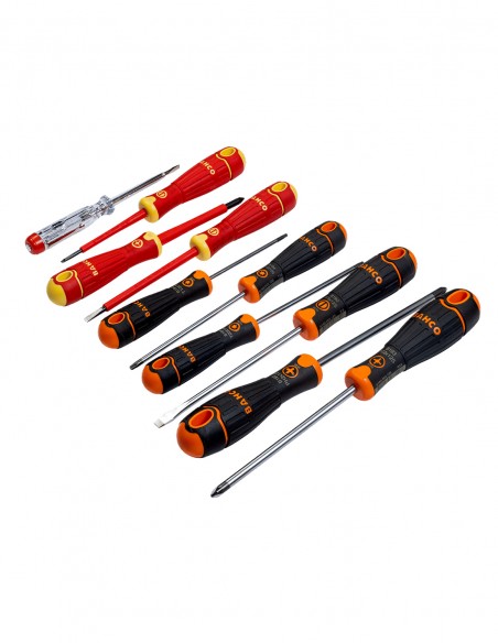 Set of 10 BahcoFit screwdrivers BAHCO B219.110
