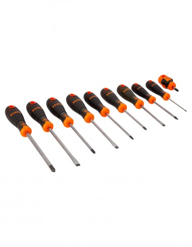 Set of 10 BahcoFit screwdrivers BAHCO B219.010