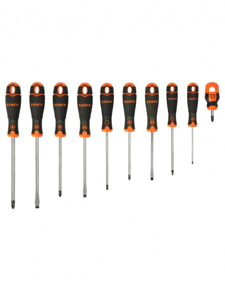 Set of 10 BahcoFit screwdrivers BAHCO B219.010