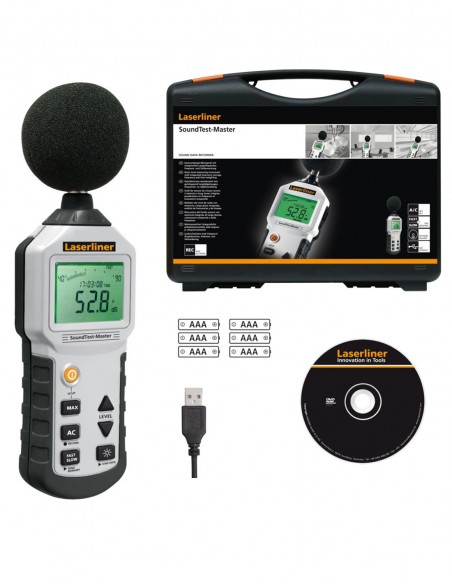 Noise level measuring instrument LASERLINER 082.070A -