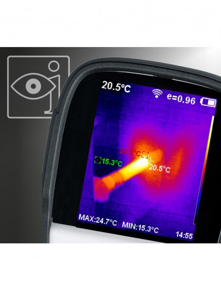 Thermal camera LASERLINER 082.086A - ThermoCamera Connect