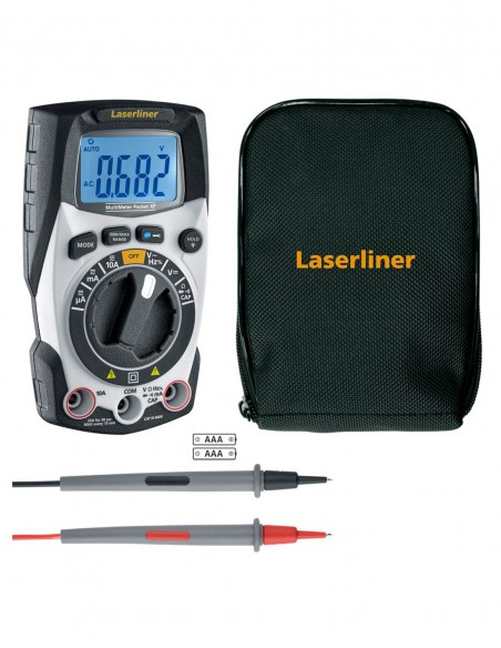 Multímetro LASERLINER 083.036A - MultiMeter Pocket XP