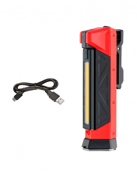 Fold-out LED work torch with rotating head 4K5 602.201A - FL 800