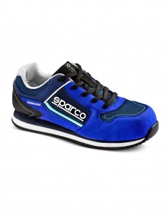 Safety shoes SPARCO GYMKHANA LANDO S1P SRC (light blue/navy blue)