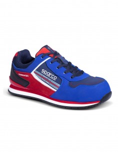 Chaussures de sécurité SPARCO GYMKHANA MARTINI RACING MONTECARLO ESD S3 SRC HRO (bleu/rouge)