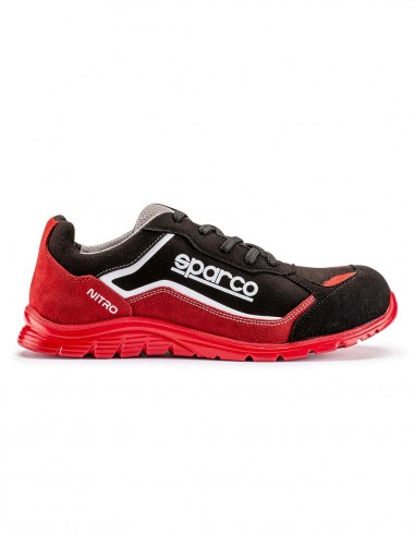 Safety shoes SPARCO NITRO MARCUS ESD S3 SRC (black/red)