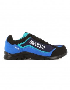 Chaussures de sécurité SPARCO NITRO PETTER ESD S3 SRC (noir/bleu clair)
