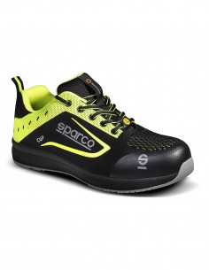Chaussures de sécurité SPARCO CUP NURBURG ESD S1P SRC (noir/jaune)