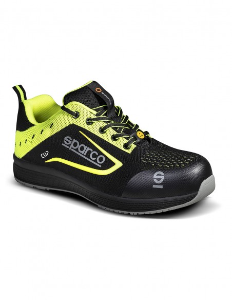 Safety shoes SPARCO CUP NURBURG ESD S1P SRC (black/yellow)
