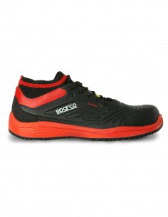 Safety shoes SPARCO LEGEND SPLITTER ESD S3 SRC (black/red)