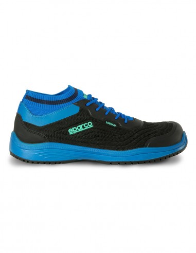 Safety shoes SPARCO LEGEND WING ESD S1P SRC (black/light blue)