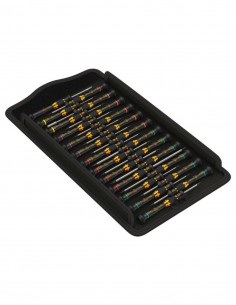 Set of 25 Kraftform Micro ESD screwdrivers WERA Kraftform ESD Micro Big Pack 1