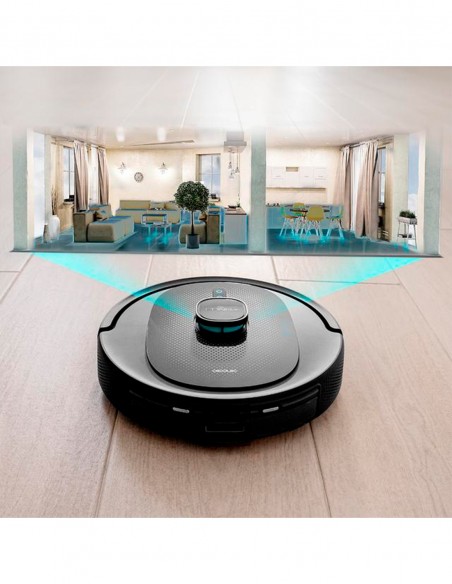 4-in-1 Robot vacuum cleaner with self-draining base CECOTEC