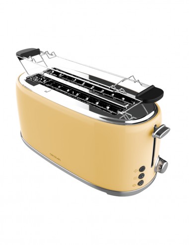 Toaster CECOTEC Toast&Taste 1600 Retro Double Beige (1630 W)