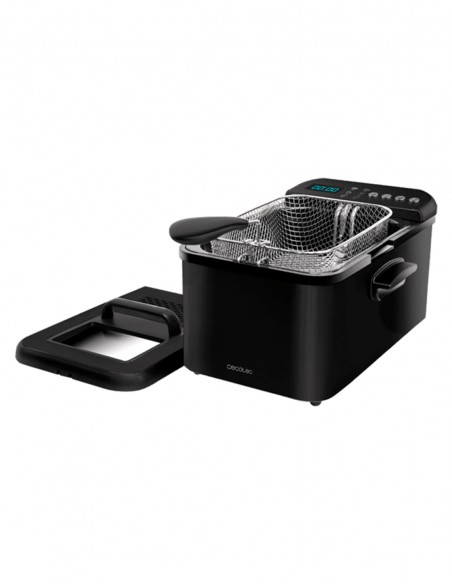 Friteuse CECOTEC Cleanfry Luxury 3000 Black (2400 W - 3.2 L)