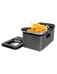 Friteuse CECOTEC Cleanfry Luxury 3000 Dark (2400 W - 3.2 L)