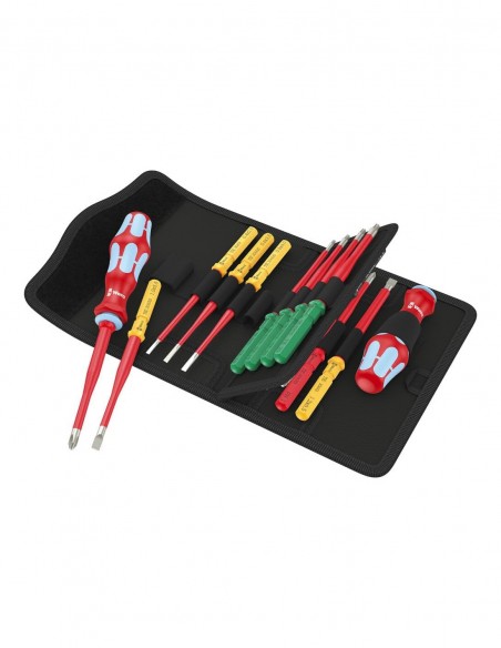 Juego de 17 piezas WERA Kraftform Kompakt Stainless VDE 17