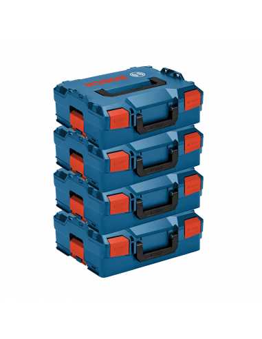BOSCH Pack 4 Carrying Cases L-Boxx 136