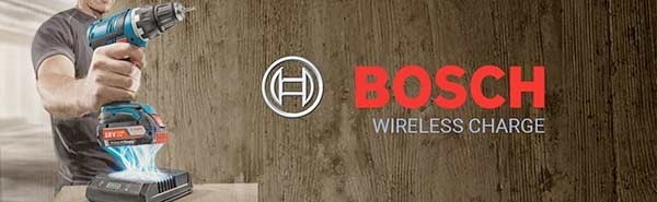 La nueva carga inalámbrica de las baterías “Wireless” de BOSCH: Adiós a los cables