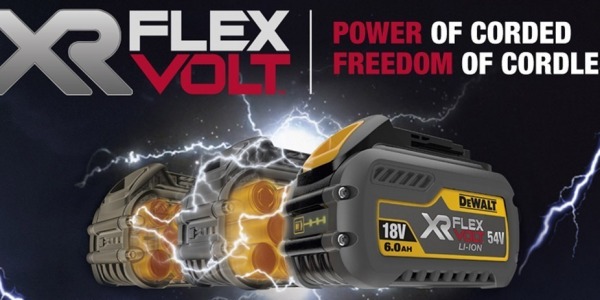 Las nuevas baterías FLEXVOLT para herramientas a batería DeWalt, ¿qué las diferencia del resto?